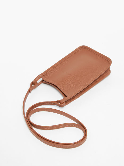 Longchamp Le foulonné Etui ipod/cd Bruin
